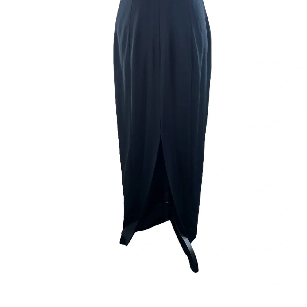 NWT Jones New York Evening Black Formal Gown Size 6 - Picture 8 of 14